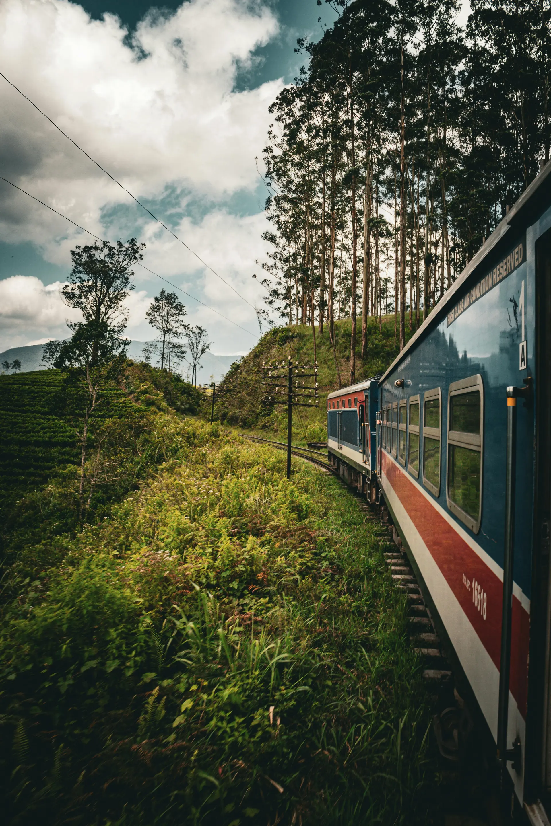 First-Class Scenic Train Journey Sri Lanka Highlands
